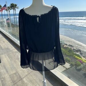 Romeo & Juliet Couture Blue Blouse. Worn Once.